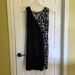 Fashion Bug Black & White Dress